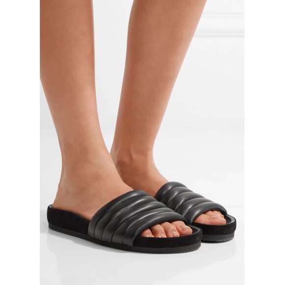 Isabel Marant Hellea Slides in Black, size 40 - Picture 1 of 9